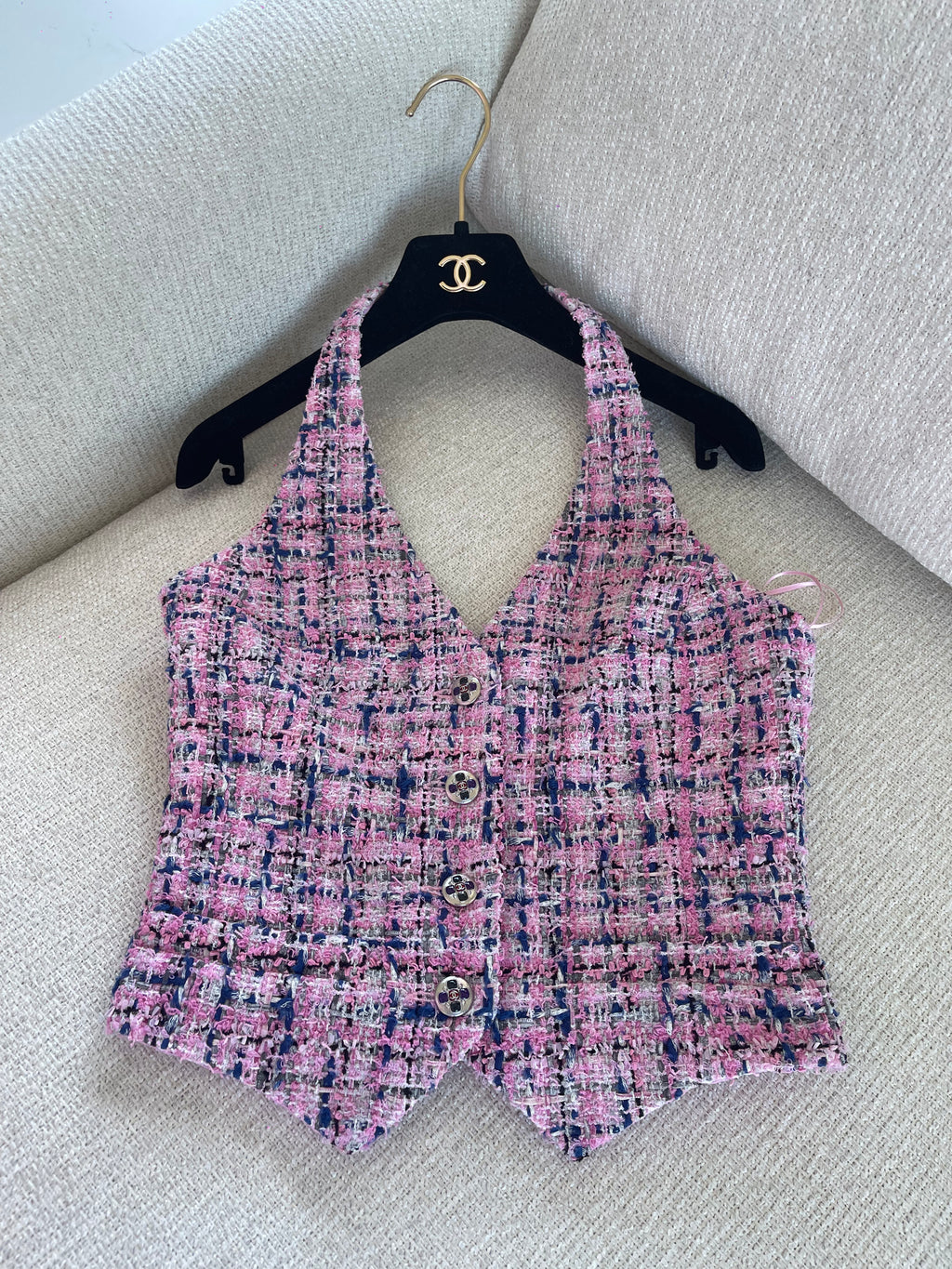Chanel crop top 36