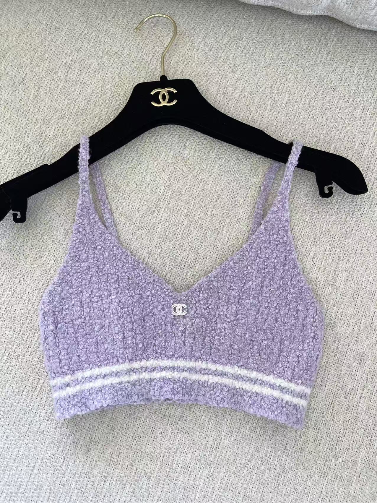 Chanel crop top 36