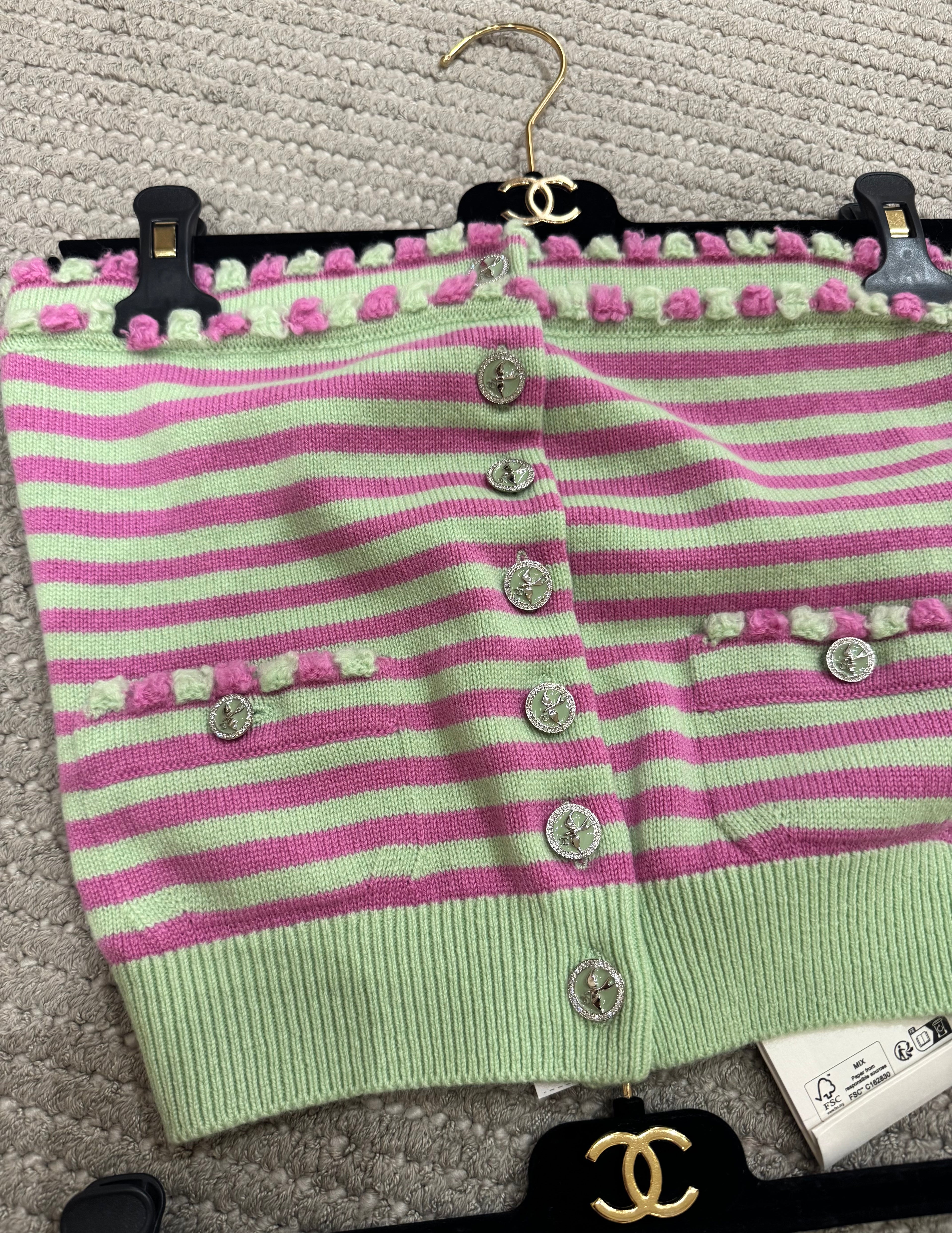 Chanel top shorts set 36