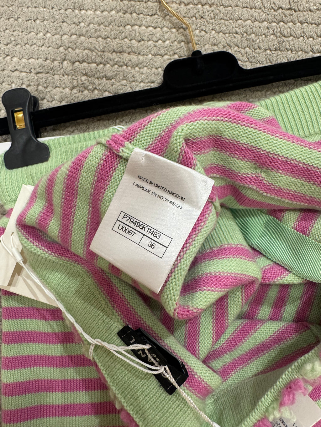 Chanel top shorts set 36