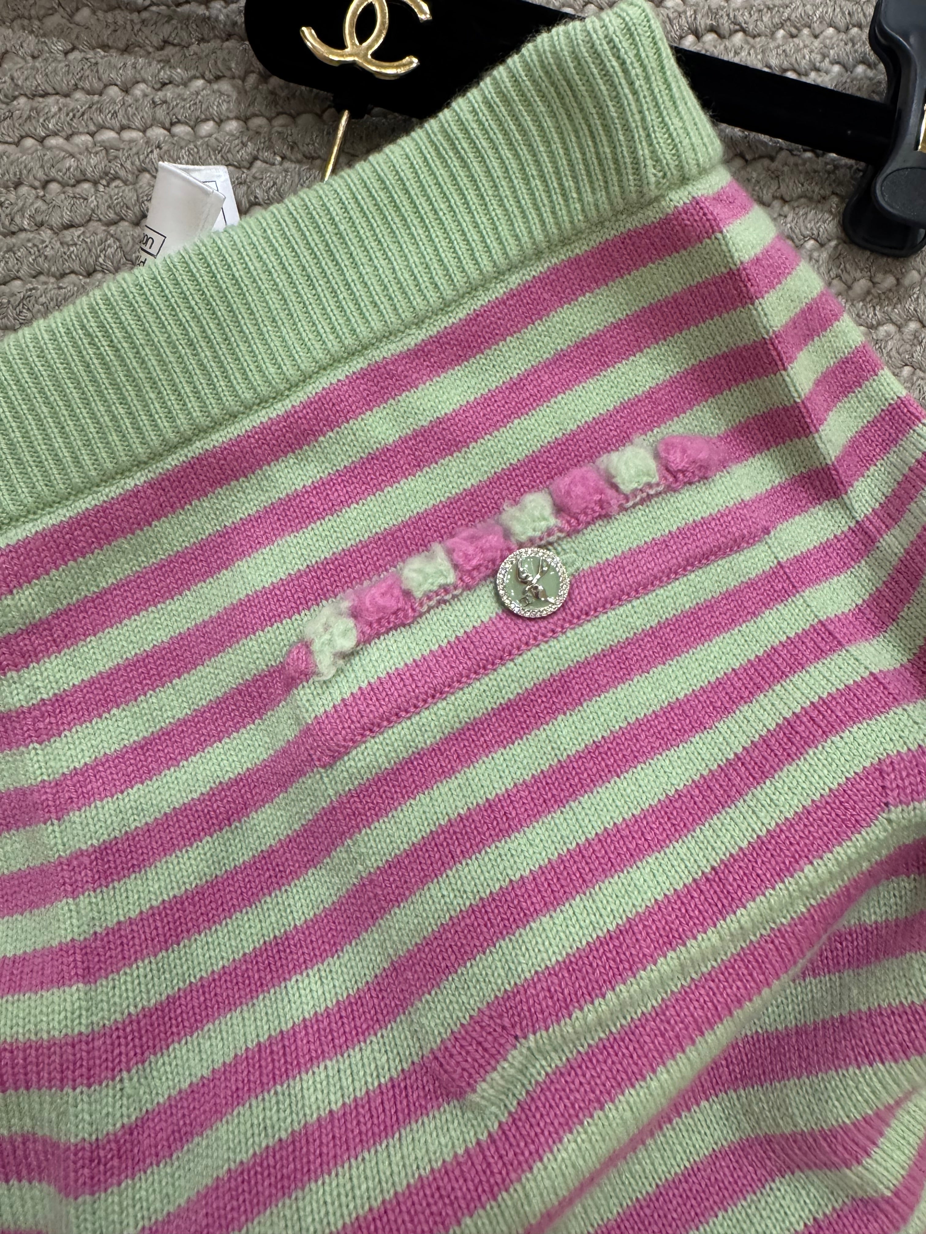 Chanel top shorts set 36