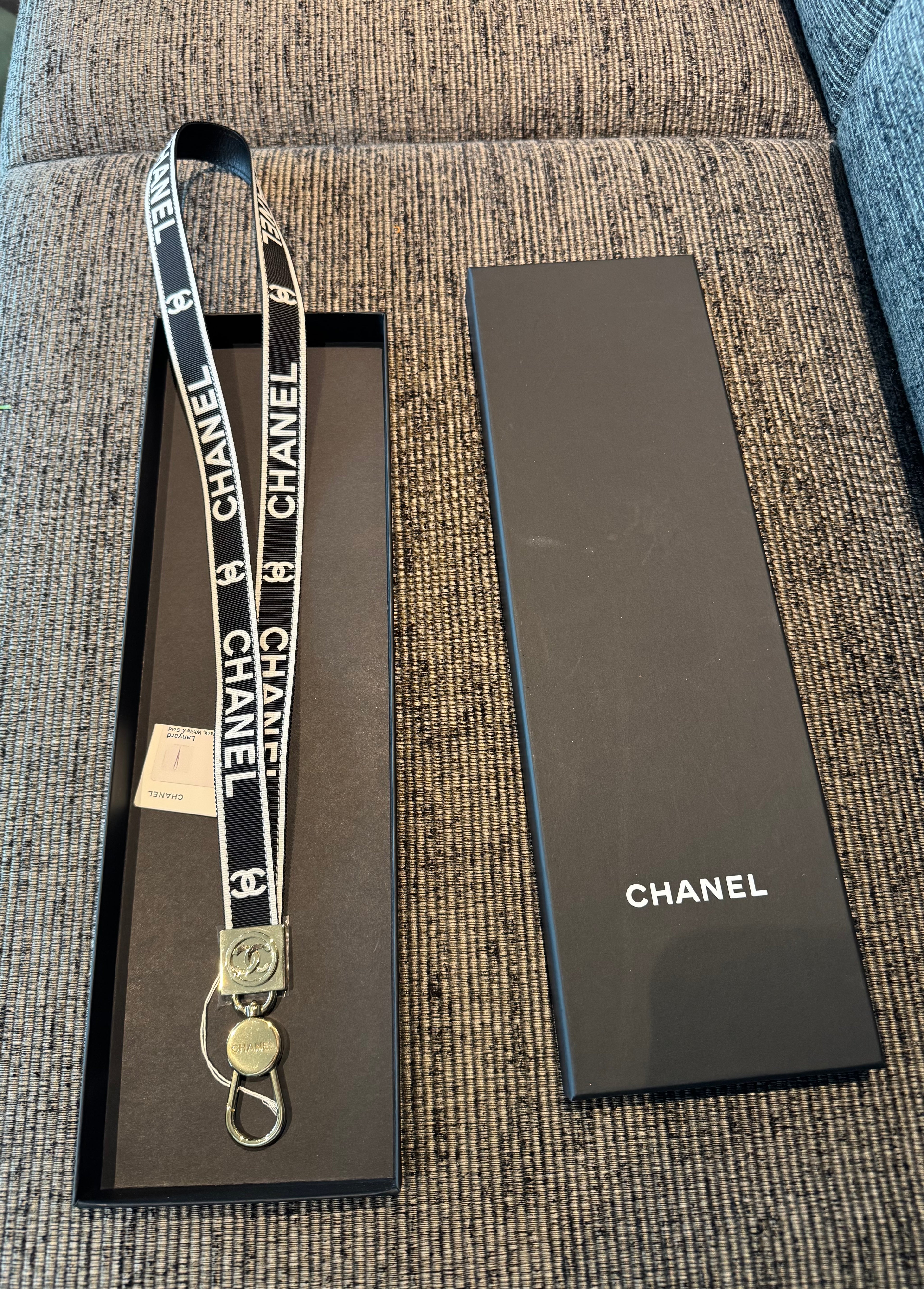 Chanel phone chain