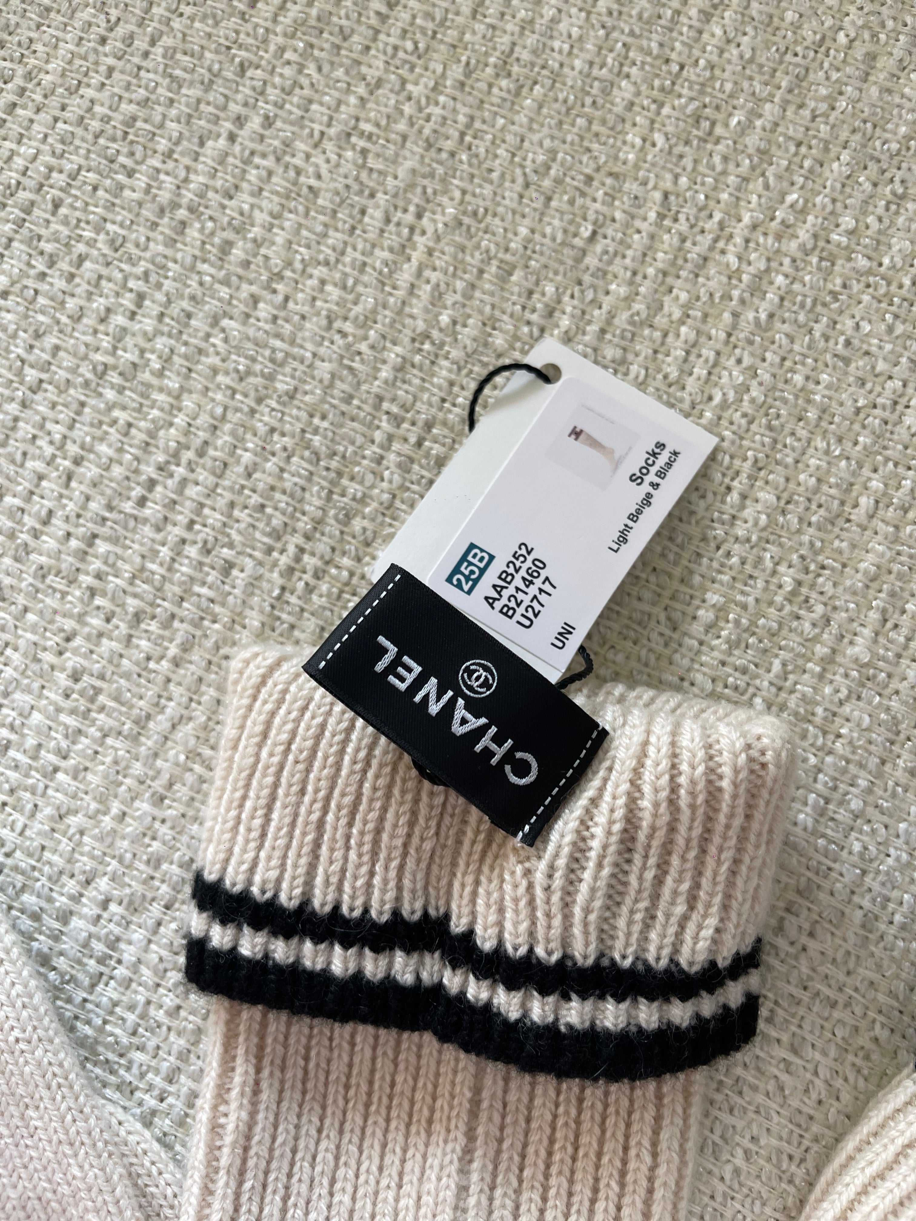 Chanel 25B socks
