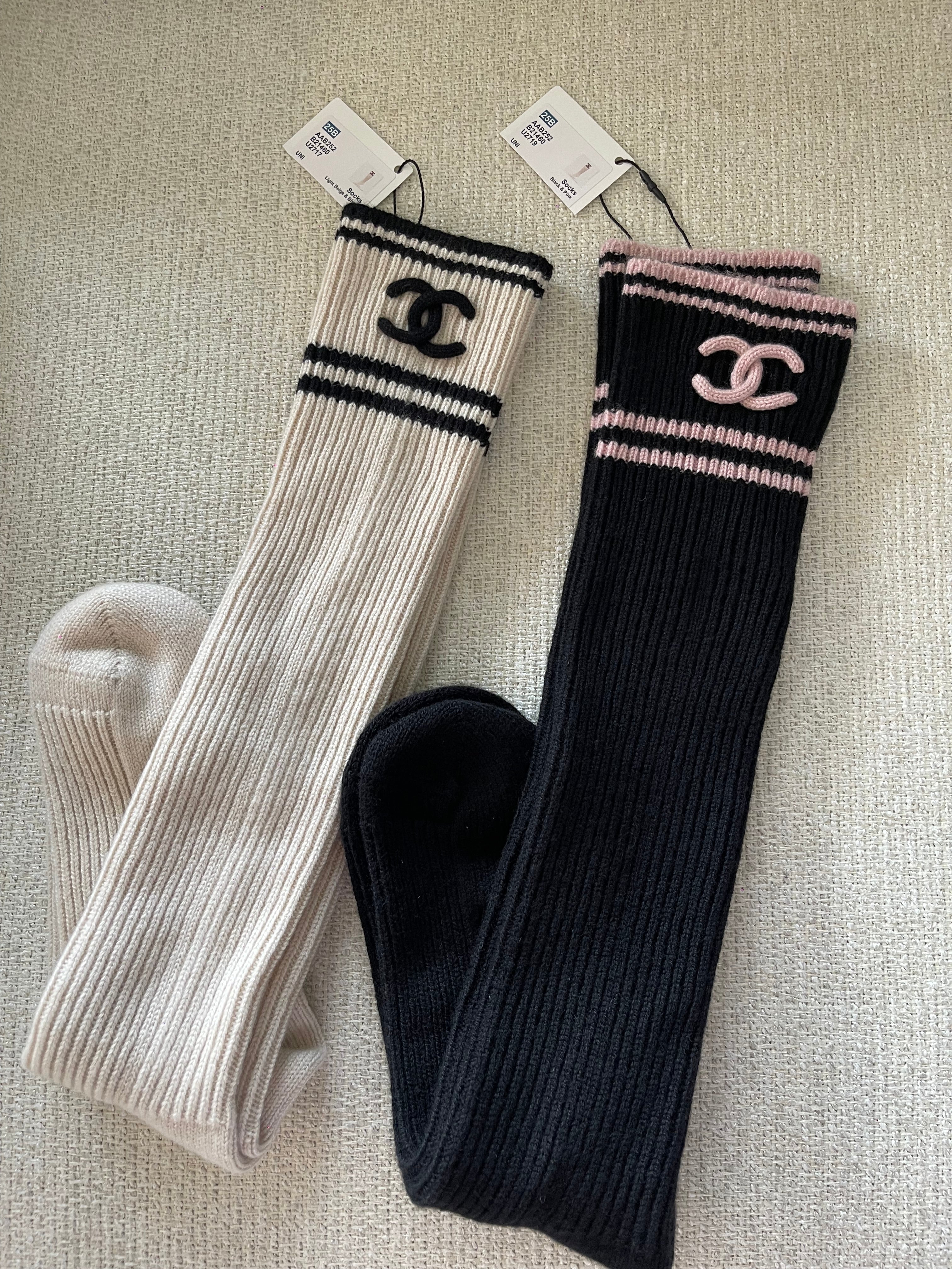 Chanel 25B socks