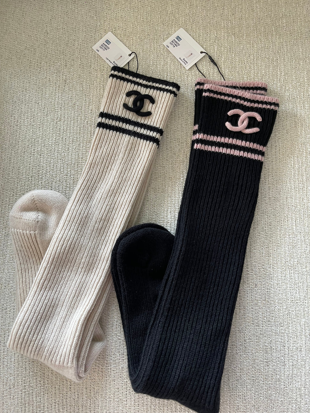 Chanel 25B socks