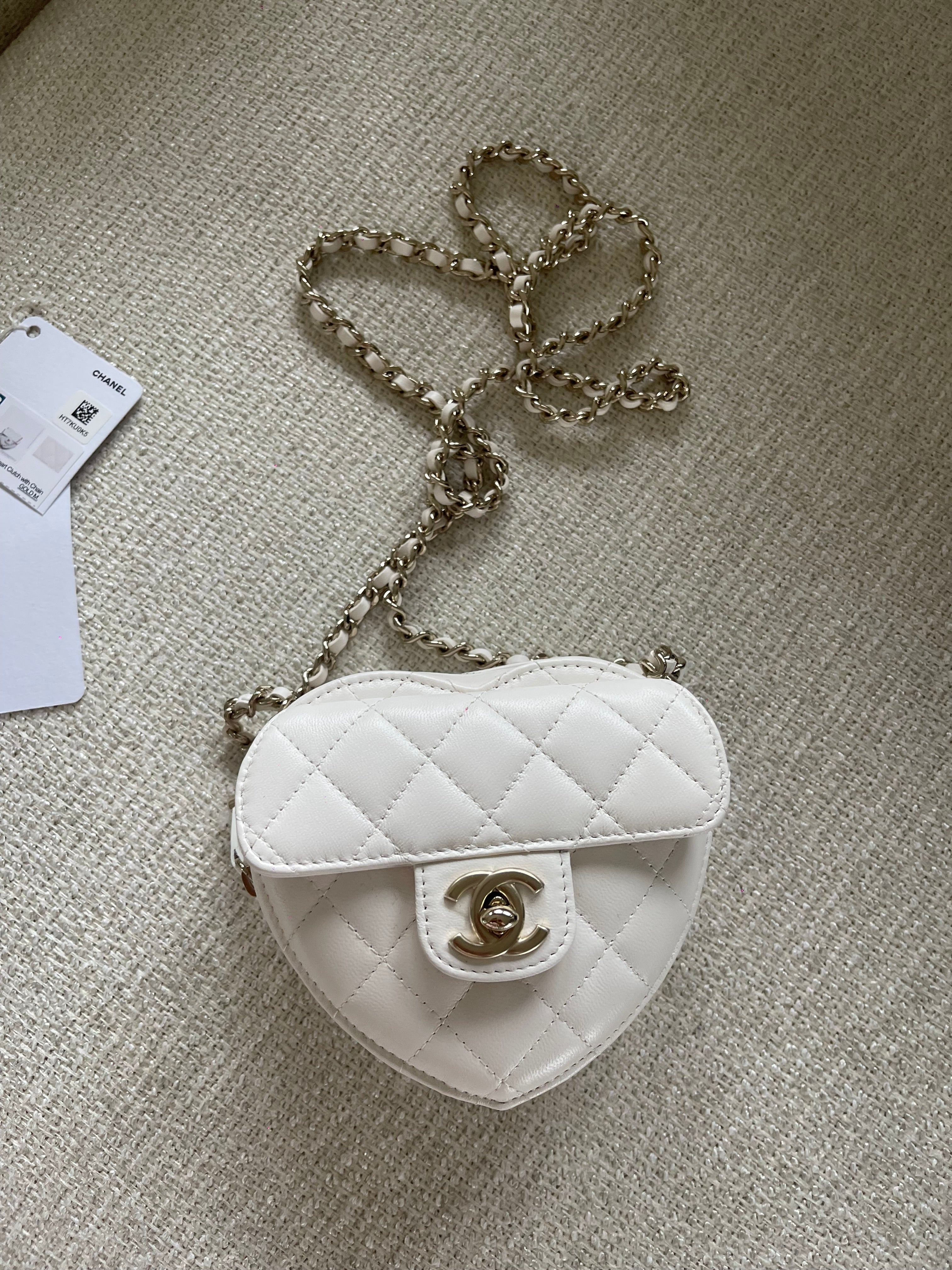 Chanel heart bag