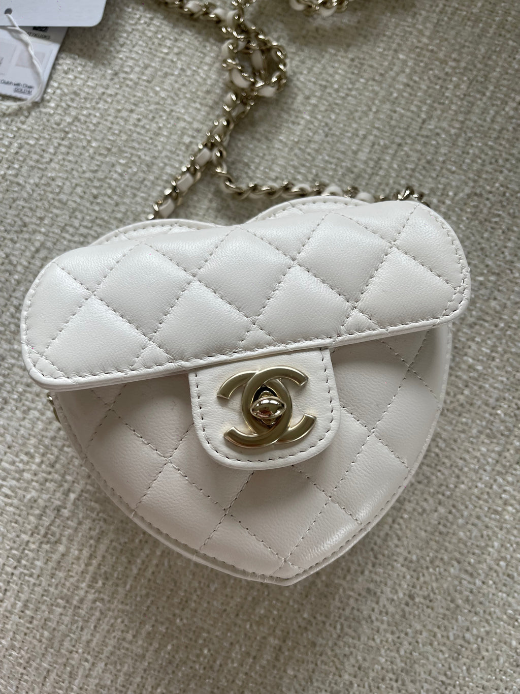 Chanel heart bag