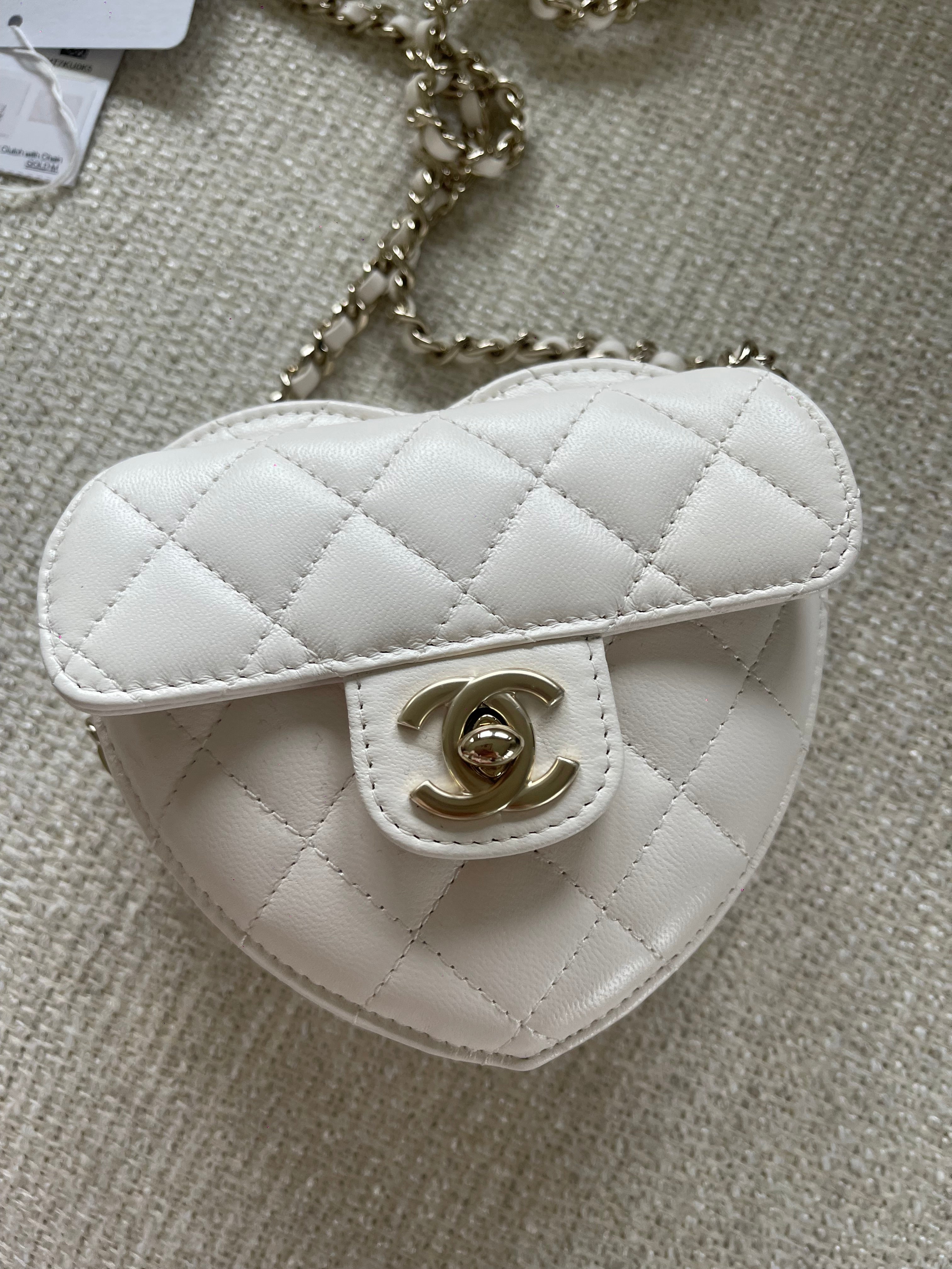 Chanel heart bag