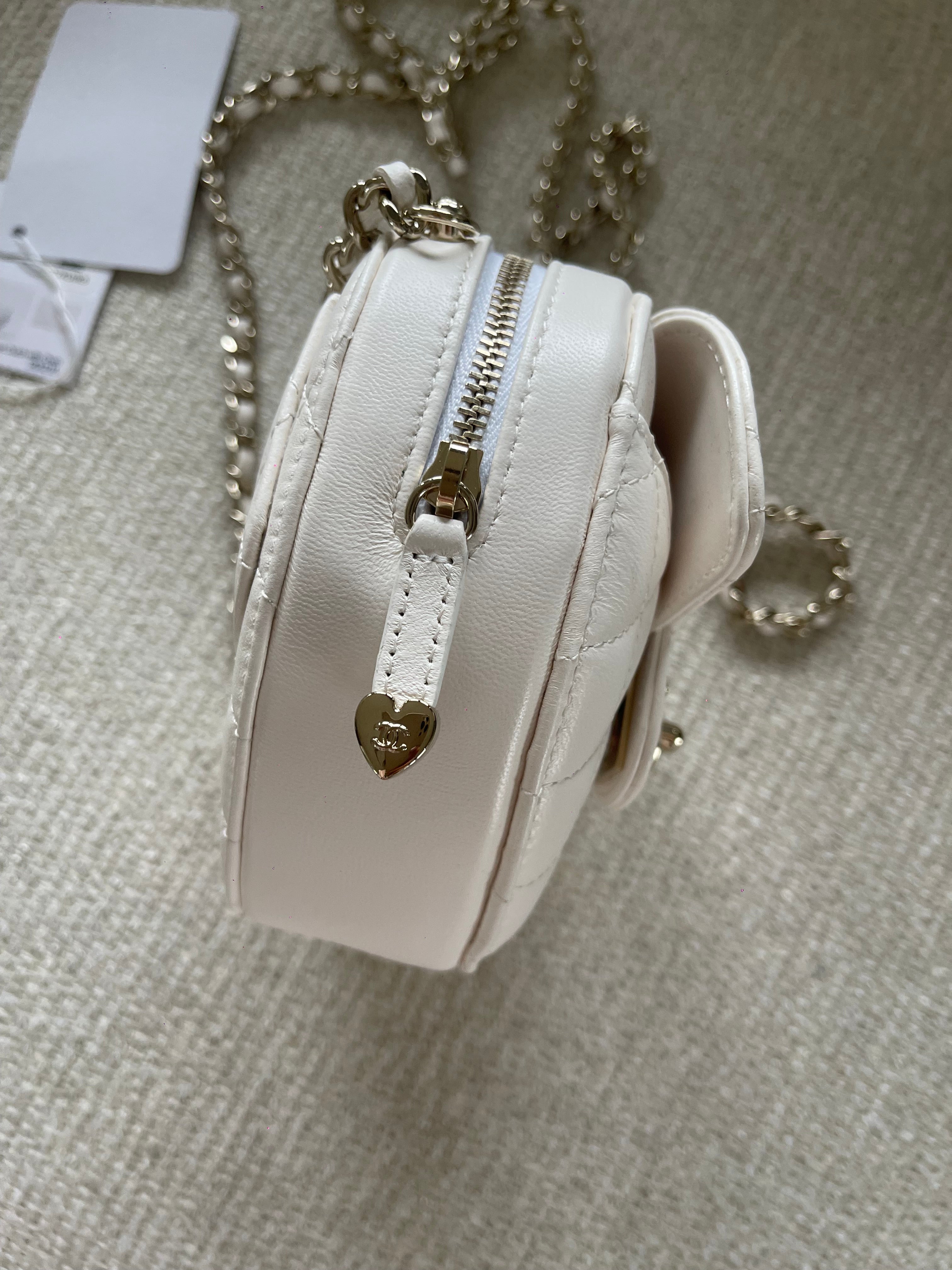 Chanel heart bag