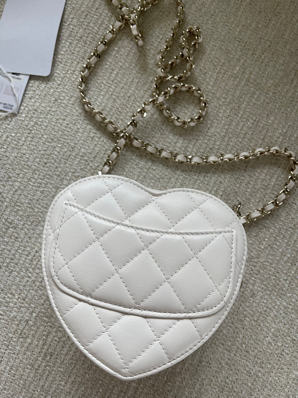 Chanel heart bag