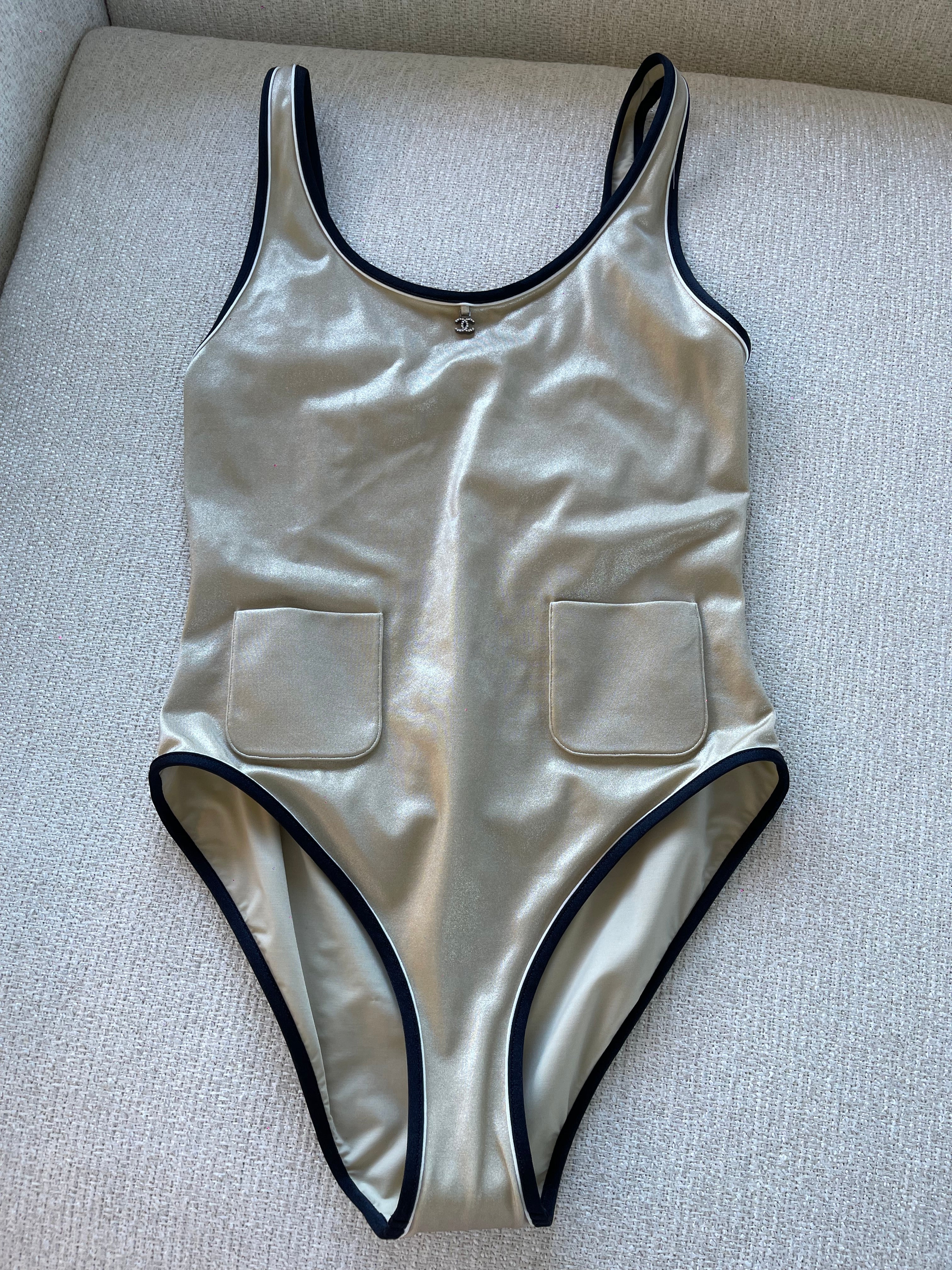 Chanel swimsuit 38