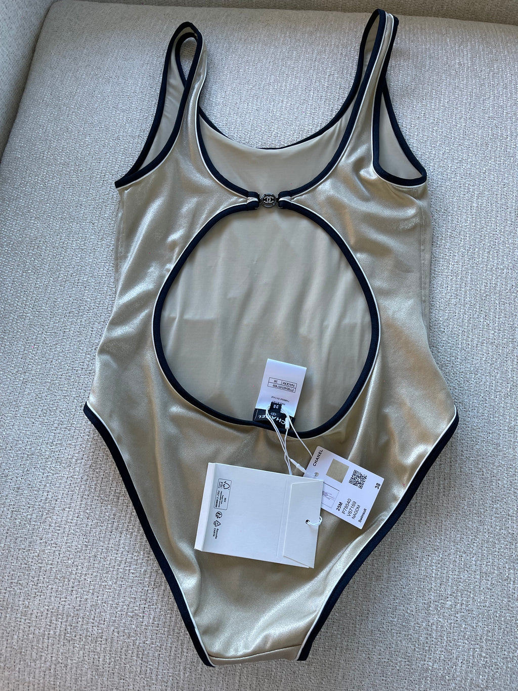 Chanel swimsuit 38