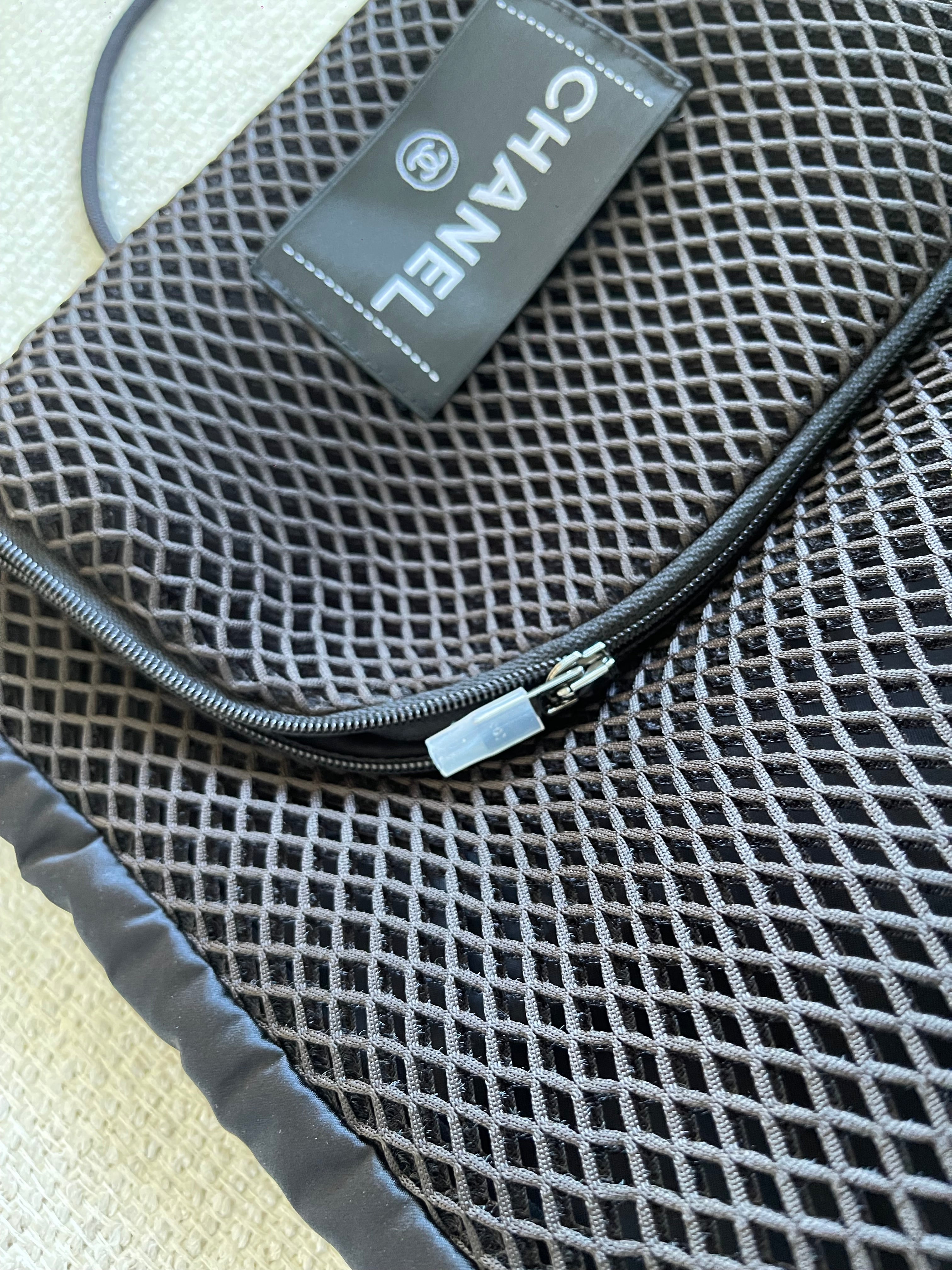 Chanel swim goggles and cap set