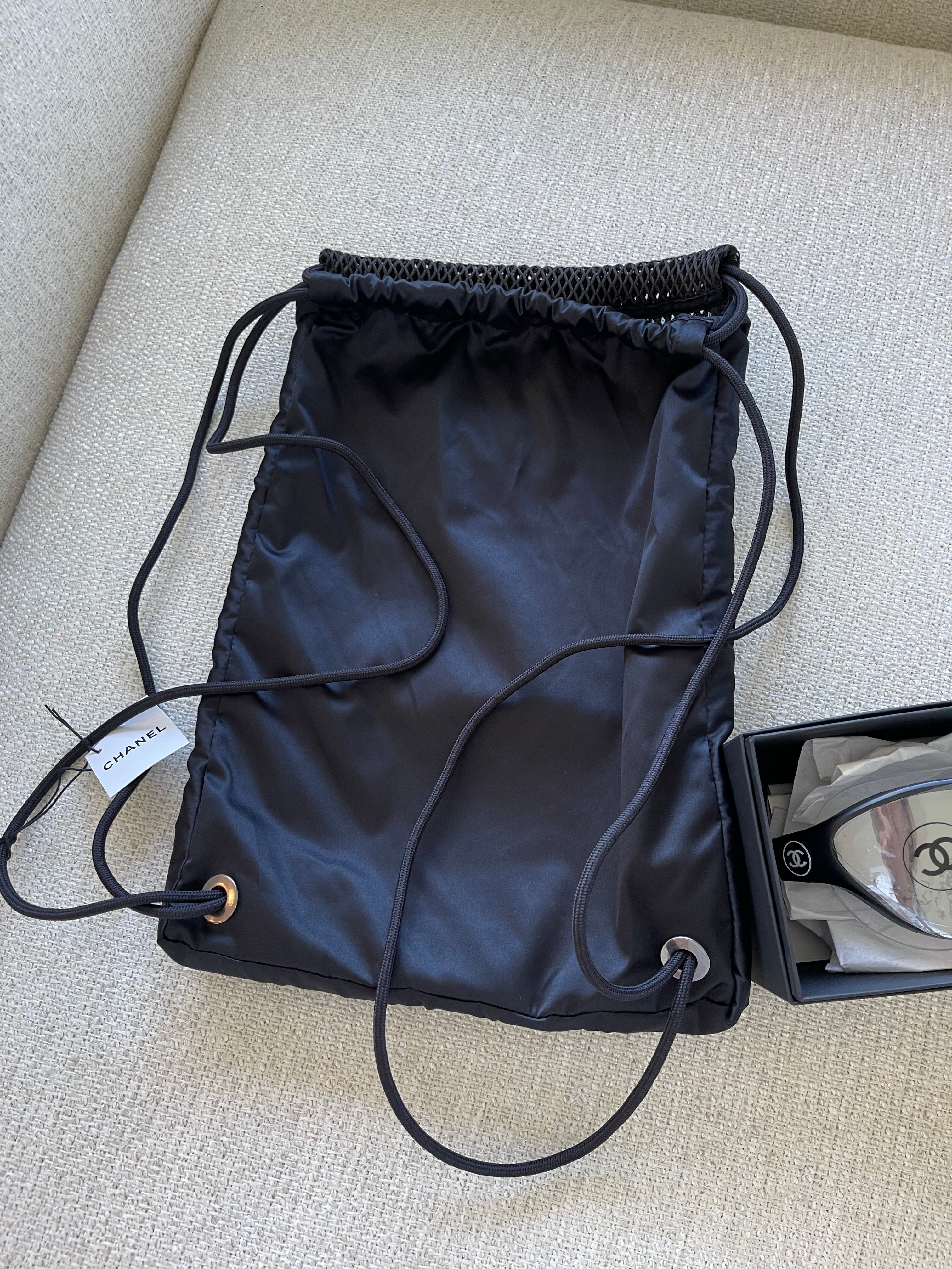 Chanel swim goggles and cap set