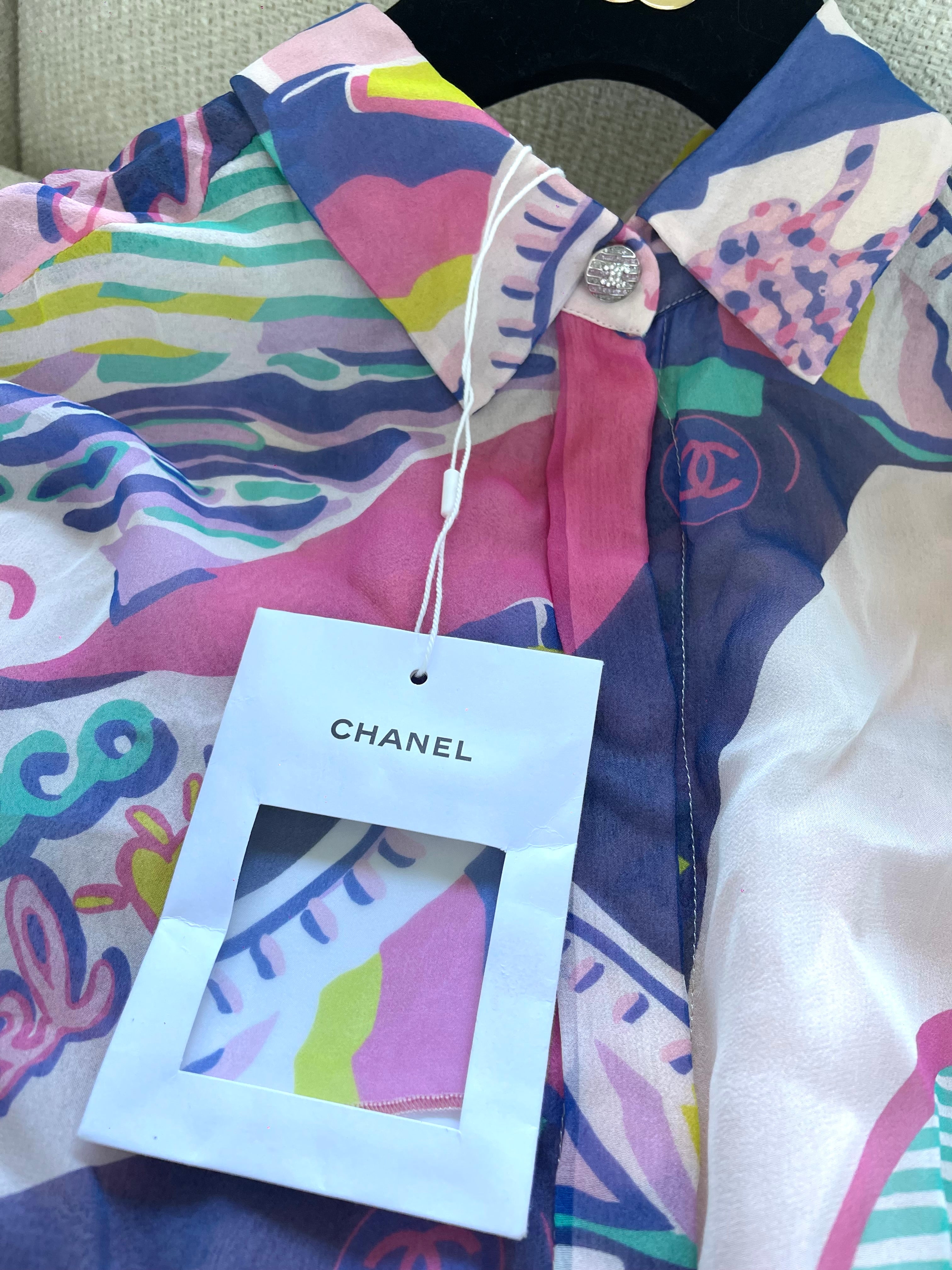 Chanel shirt 38