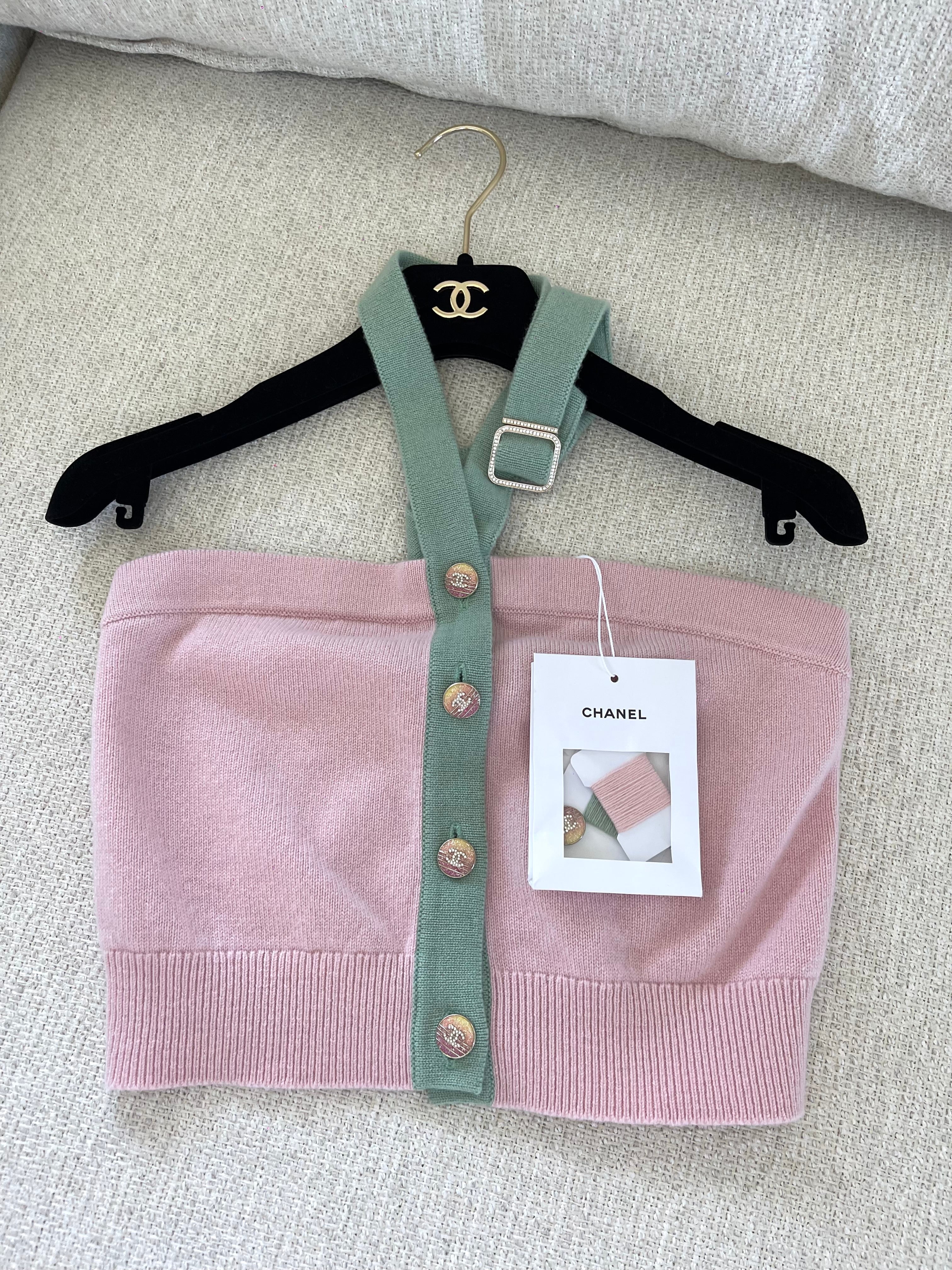 Chanel crop top 36