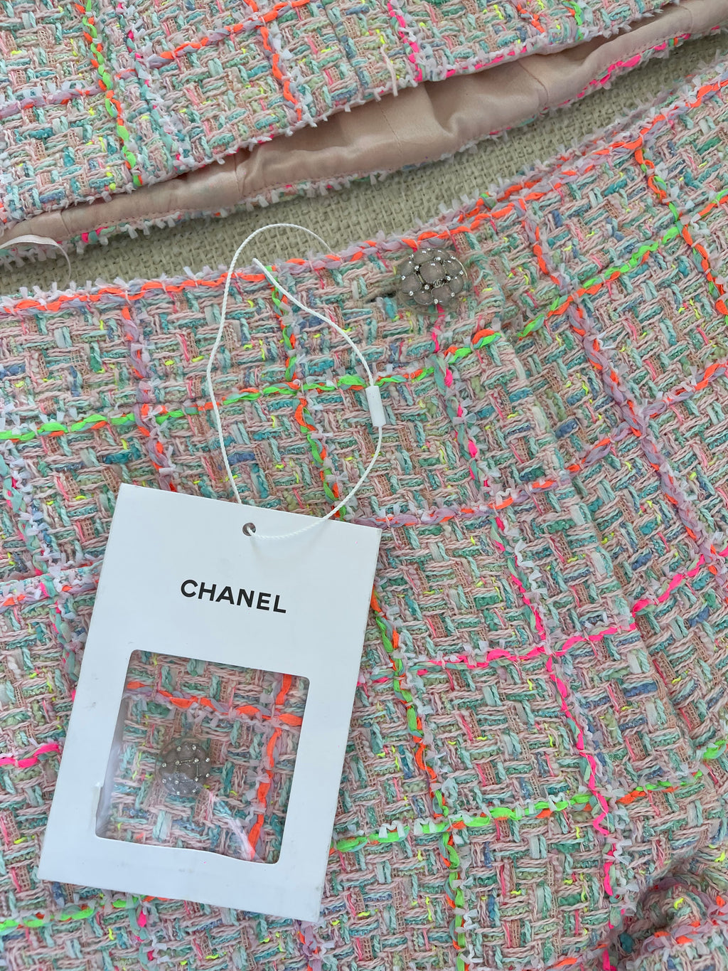 Chanel top shorts set