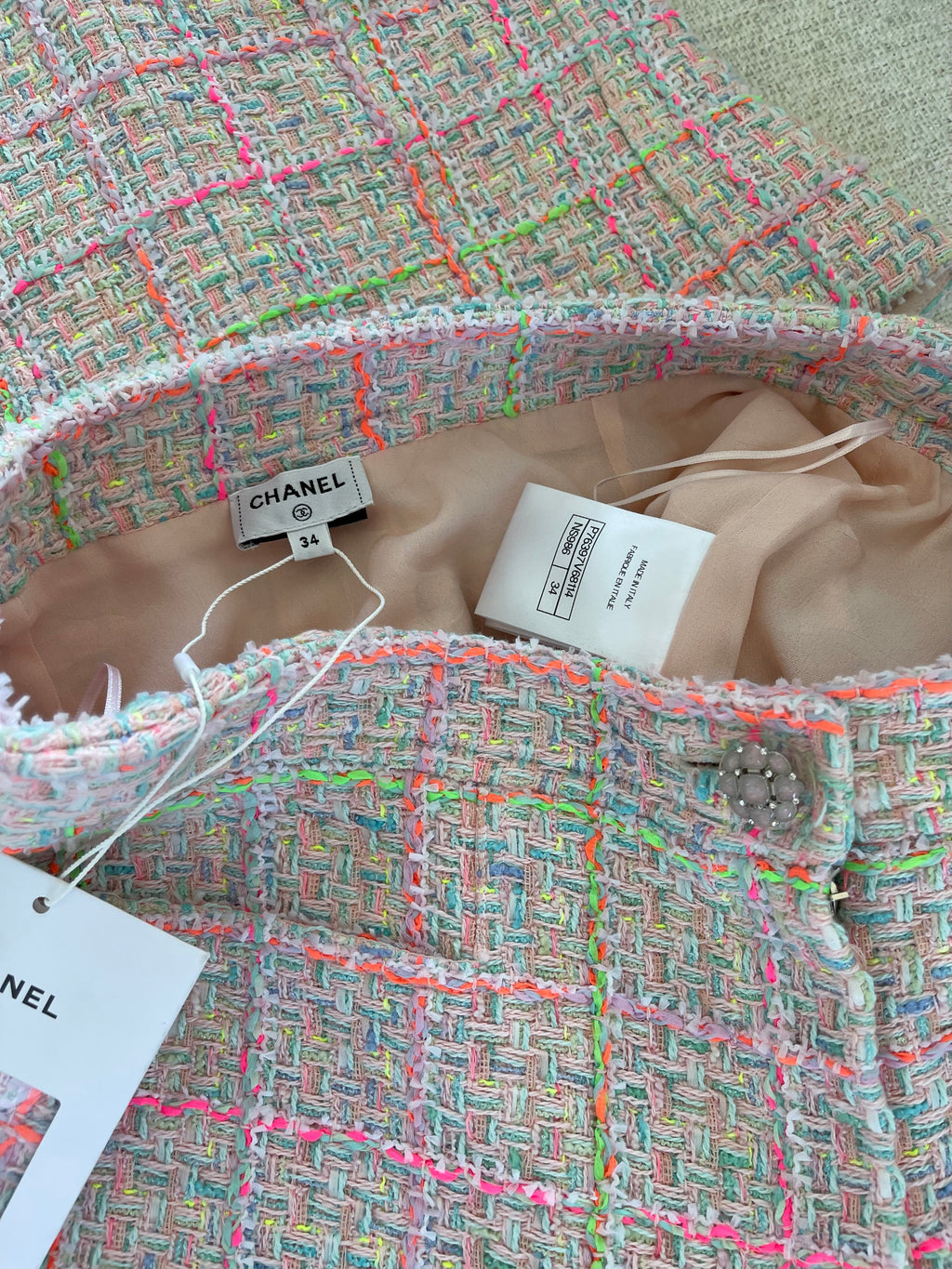 Chanel top shorts set