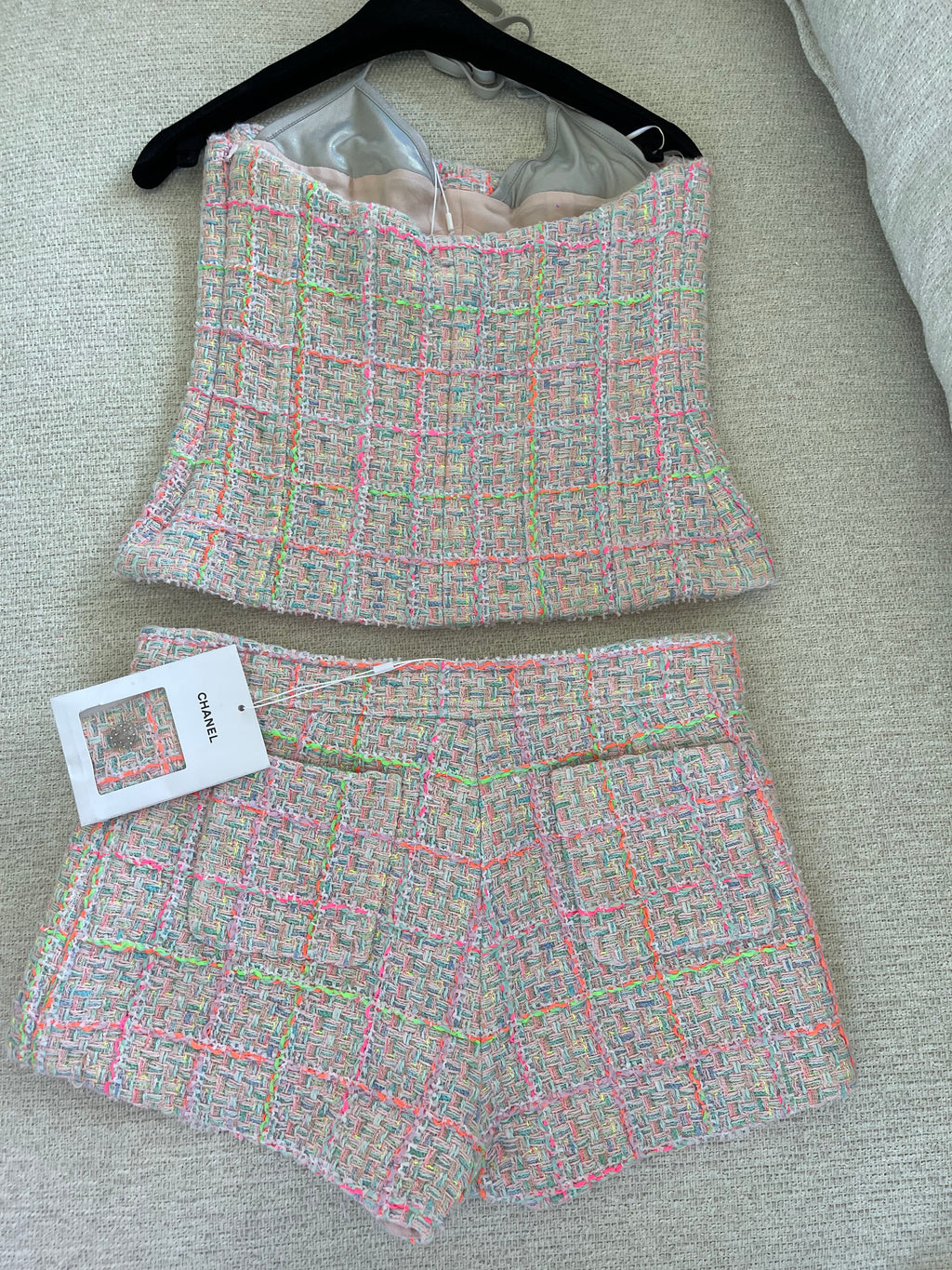 Chanel top shorts set
