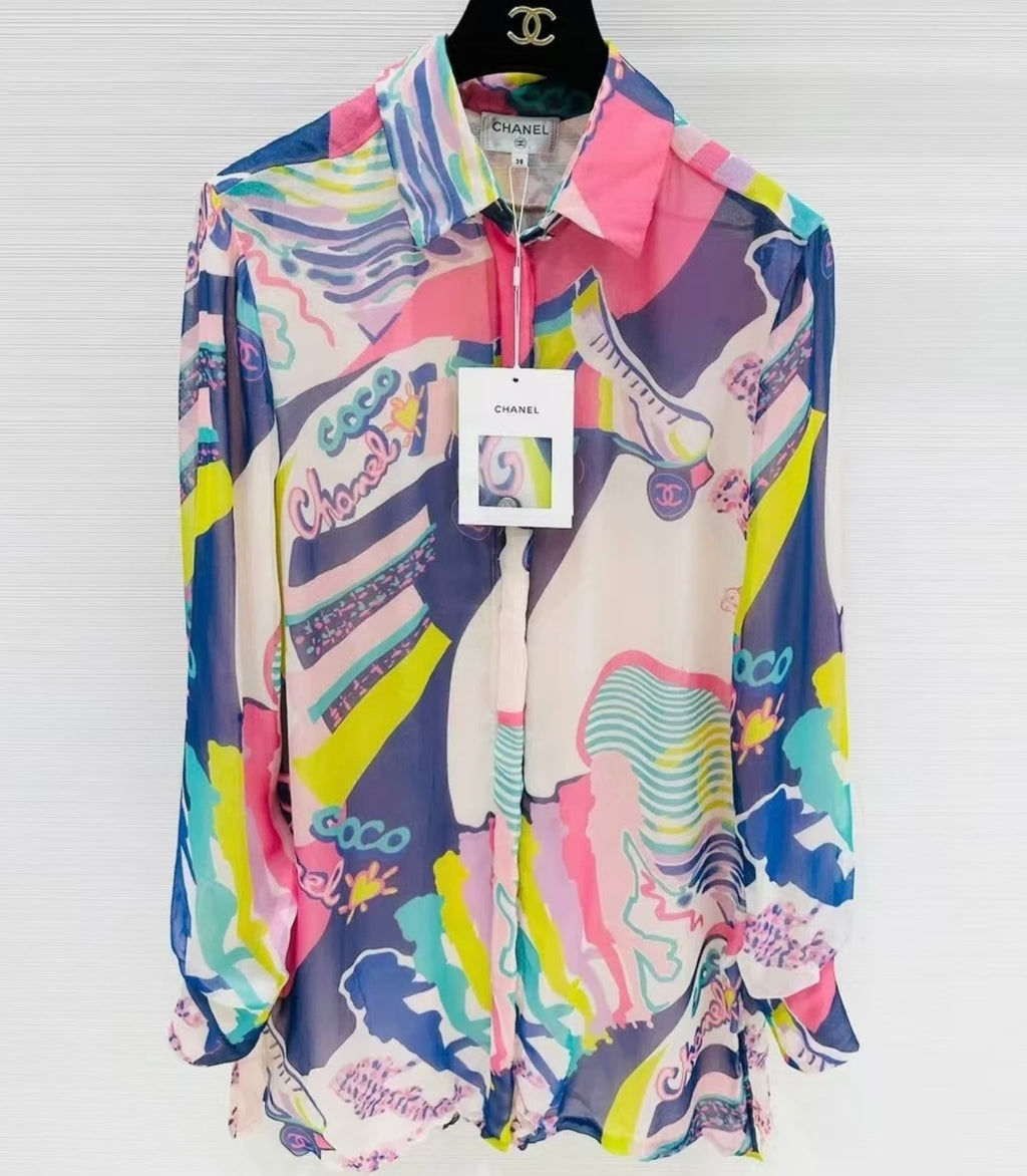 Chanel shirt 38