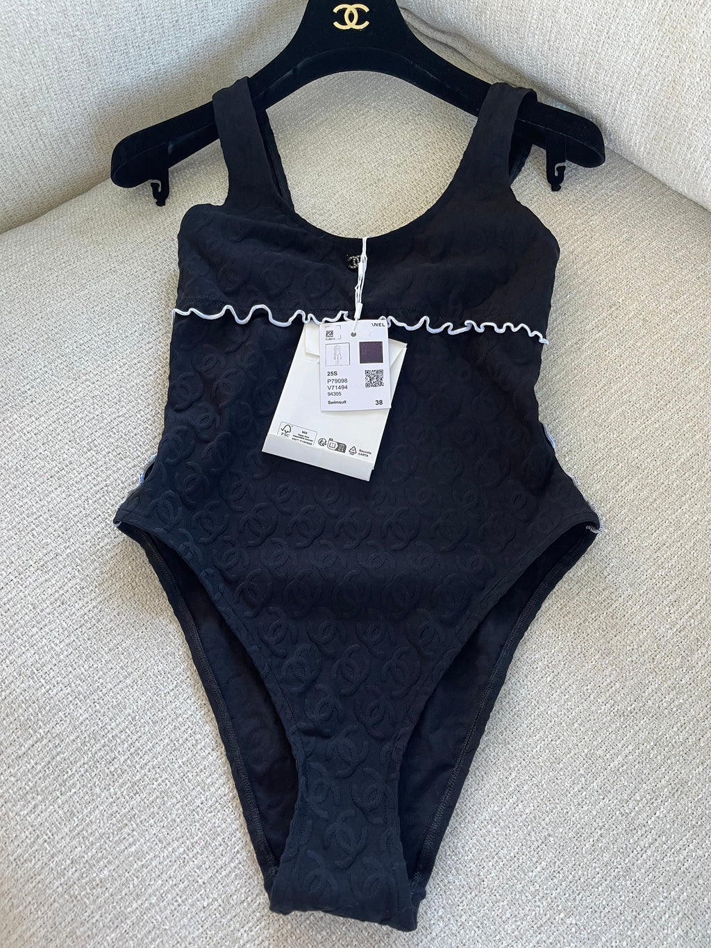 Chanel swimsuit 38