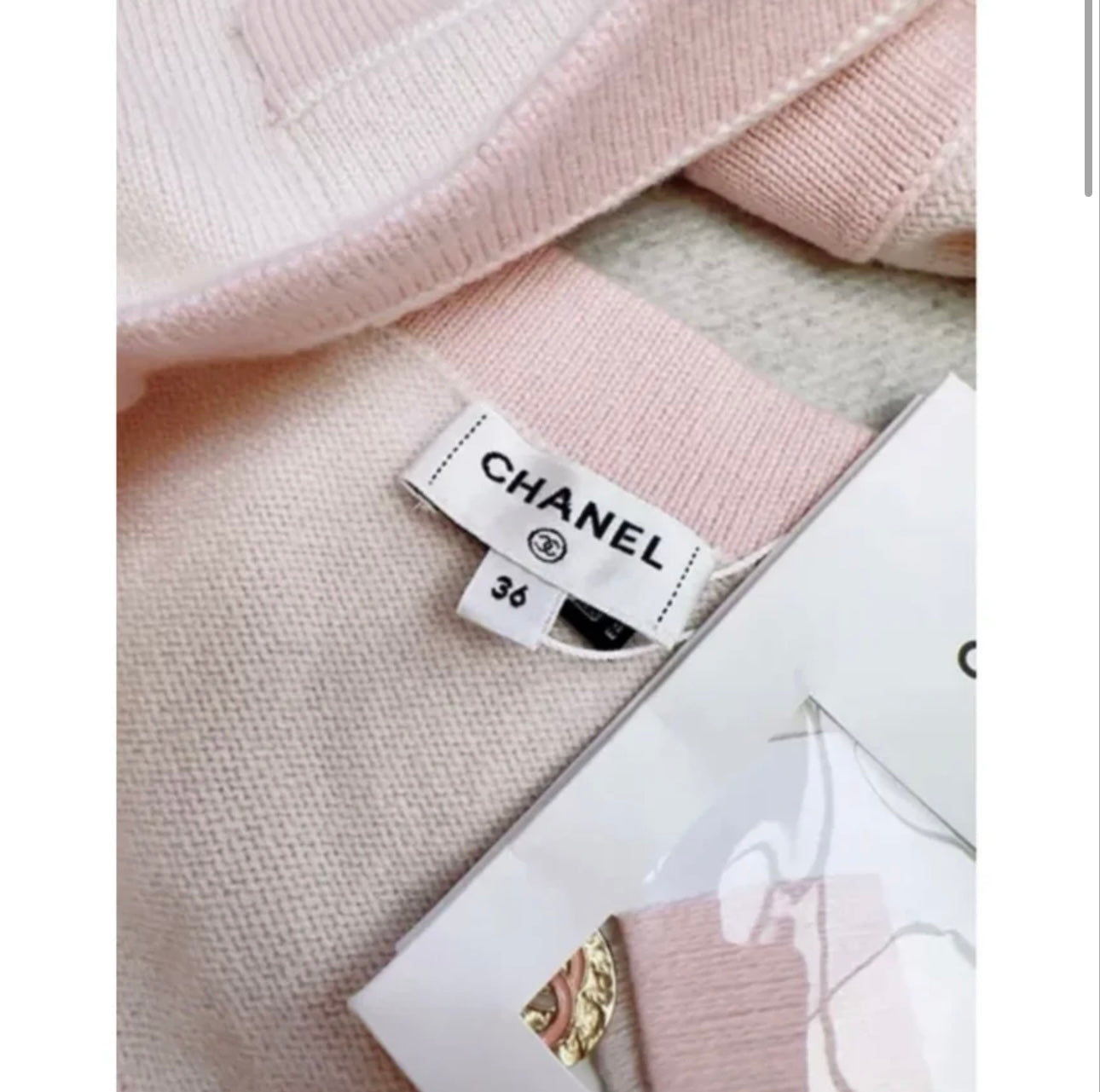 Chanel jumper 36